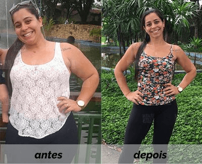 Antes e Depois Fernanda